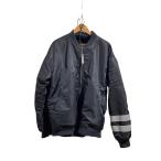 ショッピングhurley Hurley◆フライトジャケット/--/ナイロン/BLK/MJK2100007