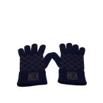 LOUIS VUITTON◆ゴン・プティダミエ_ダミエ・エベヌ_GRY/ウール/GRY/メンズ/M70006