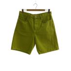 STUSSY◆24ss/BIGOL/ショートパンツ/32/コットン/GRN/112277
