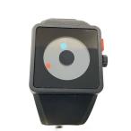 ショッピングnixon NIXON◆THE NEWTON/クォーツ腕時計/アナログ/ラバー/BLK/BLK/プラスチック/THE NEWTON