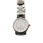 ショッピングJACOBS MARC JACOBS◆クォーツ腕時計/アナログ/ステンレス/WHT/SLV//