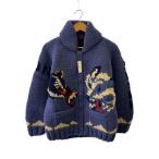 ショッピングカウチン Cheswick◆JESUS/カウチンニットジャケット/40/ウール/BLU