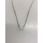 4*C* колье / подкова узор / Swarovski /SLV/ верх иметь / женский /? NULL?