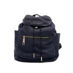 MARC JACOBS◆リュック/ポリエステル/NVY/無地