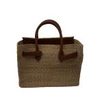 ショッピングカゴバッグ SEA◆カゴバッグ/--/BEG