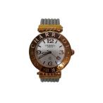 CHARRIOL◆ALEXANDRE/アレキサンダー_クォーツ腕時計/シルバー×ゴールド/ステンレスメッシュ