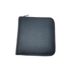 LOUIS VUITTON◆ポルト・ビエ・モネ・ジップ_モノグラム・グラセ/2つ折り財布/しわ・使用感/M66510