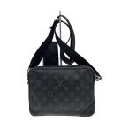 LOUIS VUITTON◆トリオ・メッセンジャー_モノグラム・エクリプス・リバース/--/BLK