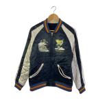 ショッピングスカジャン STUDIO D’ARTISAN◆40th/別珍/スカジャン/40/ナイロン/BLK/SP-058