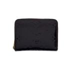 ショッピングヴェルニ LOUIS VUITTON◆ジッピー・コインパース_モノグラム・ヴェルニ/エナメル/BLK/レディース