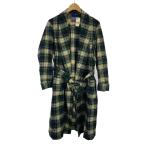 PENDLETON◆70s/チェックガウン/M/ウール/GRN/チェック