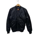 ショッピングdiesel DIESEL◆MA-1/フライトジャケット/S/ポリエステル/BLK