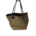 ショッピングＧＧキャンバス GUCCI◆トートバッグ_GGキャンバス/キャンバス/BEG/総柄