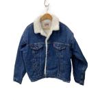 Levi’s◆デニムボアジャケット/XL/デニム/IDG/無地/80S/