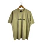 ショッピングstussy STUSSY◆Tシャツ/L/コットン/BEG/無地