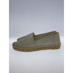 ショッピングエスパドリーユ STELLAMcCARTNEY◆ロゴ/エスパドリーユ/35/WHT/レザー