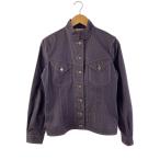 ショッピングHERMES HERMES◆デニムジャケット/40/コットン/PUP/パープル/紫//