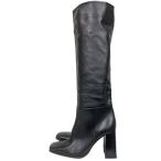 ショッピングzara ZARA◆ロングブーツ/36/BLK