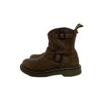 Dr.Martens*BLIP/ боковой Zip engineer boots / желтый стежок / Brown /UK13//