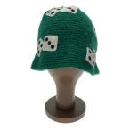 STUSSY◆ハット/--/アクリル/GRN/メンズ