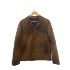 ショッピングzara ZARA◆レザージャケット・ブルゾン/S/豚革/BRW/無地/8281/753