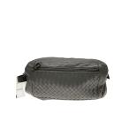BOTTEGA VENETA* сетка / сумка-пояс / кожа /GRY//