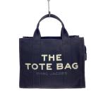 THE MARC JACOBS◆トートバッグ/キャンバス/BLK//