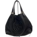 GUCCI◆トートバッグ_ソーホー/レザ�