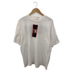 NIKE◆90s/ERIC CANTONA/Tシャツ/L/コットン/ホワイト/