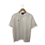 POLO RALPH LAUREN◆BEAMS別注/ワンポイントTシャツ/Tシャツ/M/コットン/ホワイト/ポロラルフローレン