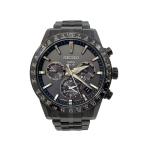 SEIKO◆ASTRON/ソーラー腕時計/アナログ/ブラック/チタン/SBXC037/5X53-0AB0/箱コマ付属//