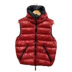 DUVETICA◆ARISTEO/ダウンベスト/50/ナイロン/RED/U.2261.00/1035.R/デュベティカ