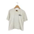 STUSSY◆MELTED TEE/Tシャツ/S/コットン/ホワイト/ステューシー