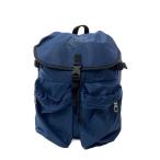 NIKE◆リュック/ナイロン/BLU