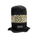 ショッピングダルメシアン buttstain◆魔女ハット/ダルメシアン/M/BLK/アニマル/メンズ