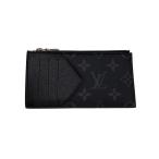 ショッピングLOUIS LOUIS VUITTON◆コインカード・ホルダー_タイガラマ/PVC/BLK/メンズ