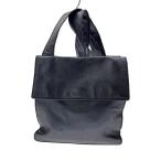 CHANEL◆ロゴショルダー/マグネット/ショルダーバッグ/羊革/ブラック/シャネル//