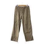 ISSEY MIYAKE◆ボトム/2/リネン/ブラウ�