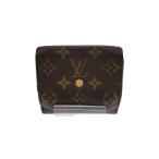 ショッピングVUITTON LOUIS VUITTON◆ポルト・フォイユ・エリーズ_モノグラム・キャンバス_BRW/PVC/BRW/レディース