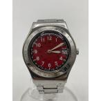 SWATCH◆クォーツ腕時計/アナログ/RED