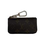 LOUIS VUITTON◆ポシェット・クレ_モノグラム・キャンバス_BRW/PVC/BRW/レディース