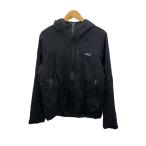 patagonia◆NANO STORM JACKET/マウンテンパーカ/M/ナイロン/BLK/無地/84230FA12