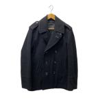 COACH◆ピーコート/SS/ウール/BLK/無地