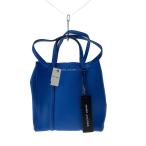 ショッピングmarc MARC JACOBS◆トートバッグ/レザー/青/ブルー/無地/MOO14439