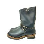 ショッピングエンジニア RED WING◆エンジニアブーツ/US11.5/BLK/レザー/2966