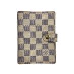 LOUIS VUITTON* Agenda PM_ Damier * azur / кожа /GRY/ женский 