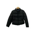 MONCLER◆ダウンジャケット/38/ポリエステル/ブラック