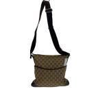ショッピングＧＧキャンバス GUCCI◆ショルダーバッグ_GGキャンバス/キャンバス/BRW