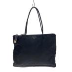 ショッピングPRADA PRADA◆トートバッグ/ナイロン/BLK/無地