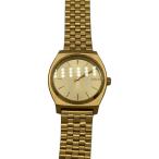 ショッピングnixon NIXON◆THE TIME TELLER/クォーツ腕時計/アナログ/ステンレス/GLD/GLD/